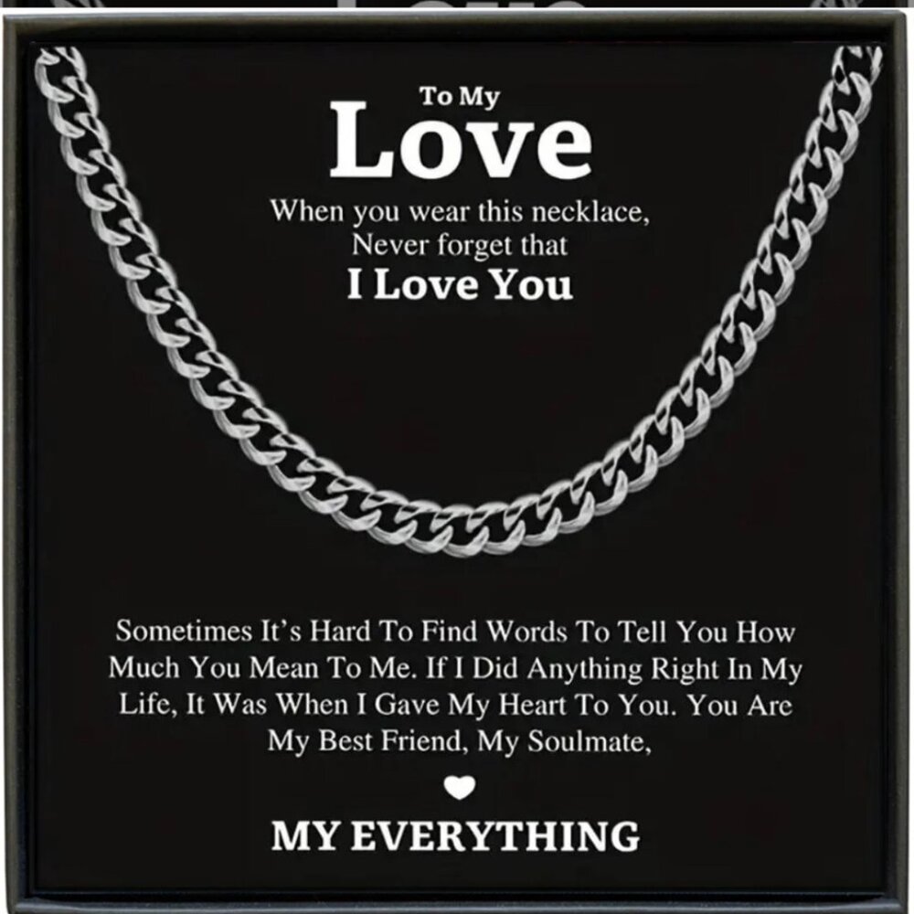 U-Shape Stainless Steel Necklace